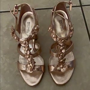 Michael Kors Rose Gold Shoes